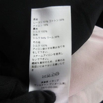 Christian Dior Raf Simons Period Flower Lace Docking Short Sleeve Mimore Length