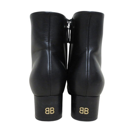 Balenciaga BB Heel Leather Short Boots 525034 Size 36 Equivalent to 23.0cm