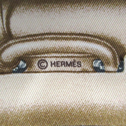 Hermes Carre 70 H En Voyage Traveling Hermes Silk Scarf Blue Women Used