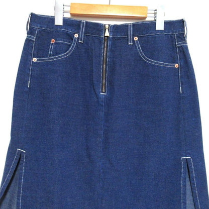 23ss Gucci Michele Period Michele Length Slit Denim Skirt Size 42 170/70y