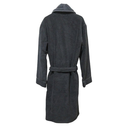 Loius Vuitton Louis Vuitton Pile Fabric Bathrobe Gown XXS Gray Ladies Used