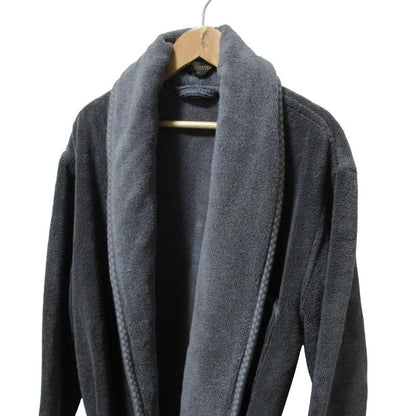 Loius Vuitton Louis Vuitton Pile Fabric Bathrobe Gown XXS Gray Ladies Used