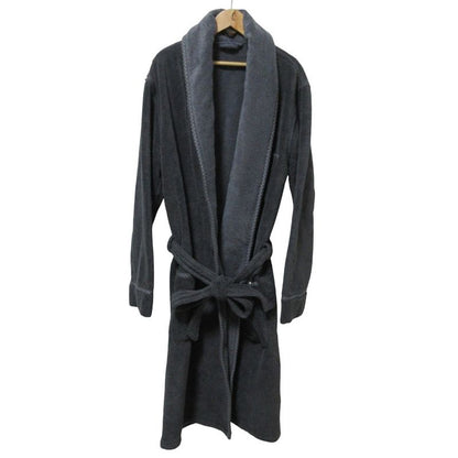 Loius Vuitton Louis Vuitton Pile Fabric Bathrobe Gown XXS Gray Ladies Used