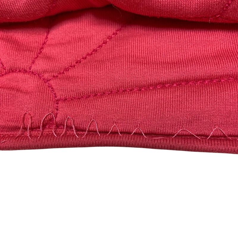 Good Chanel Camellia Coco Mark Sleeveless Pile Dress P52923 Size 36 Pink Ladies