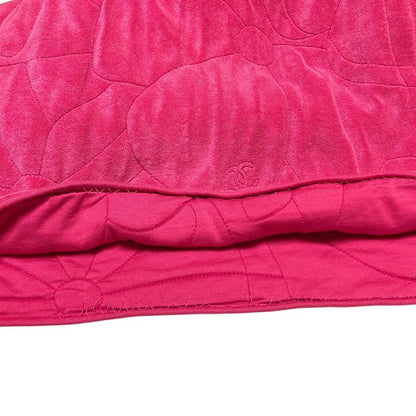 Good Chanel Camellia Coco Mark Sleeveless Pile Dress P52923 Size 36 Pink Ladies