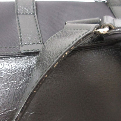 Gucci Nylon Leather Backpack Sac Black Women's Used