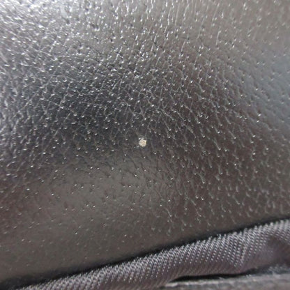 Gucci Nylon Leather Backpack Sac Black Women's Used