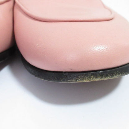 Good Gucci Brixton Leather Horsebit Loafers 414998 Size 36.5 Equivalent to