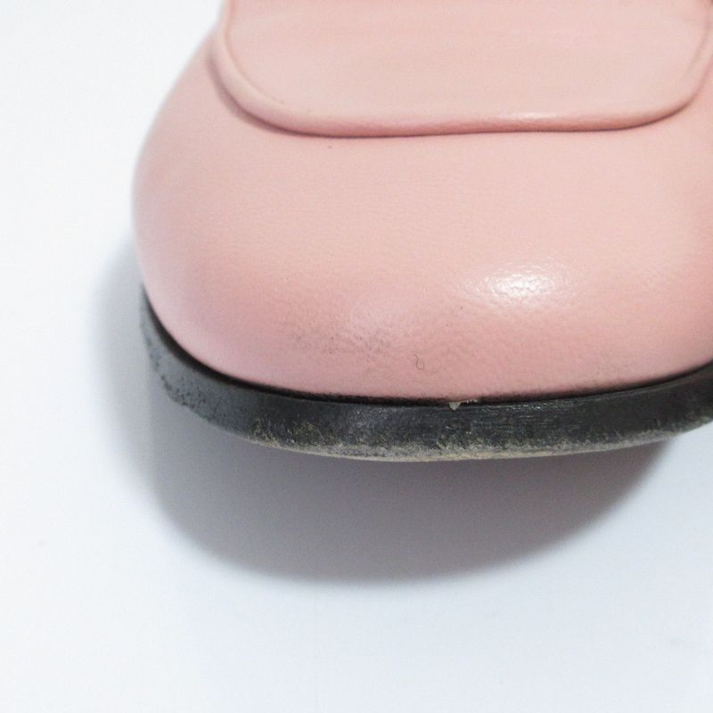 Good Gucci Brixton Leather Horsebit Loafers 414998 Size 36.5 Equivalent to