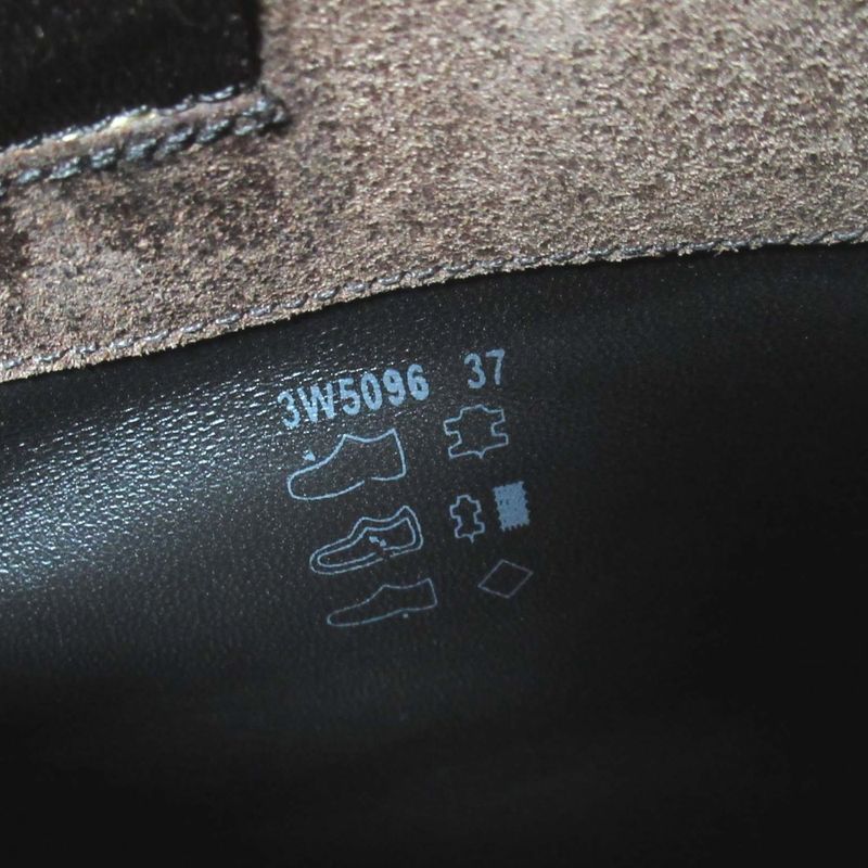 Prada Sport Suede Leather Engineer Boots Long Boots 3w5096 Size 37 Approx