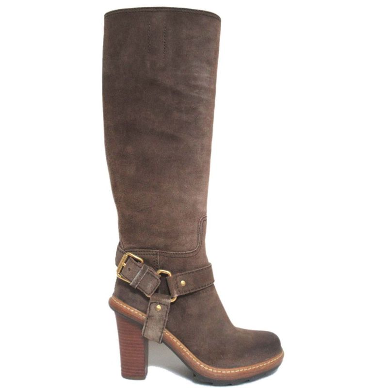 Prada Sport Suede Leather Engineer Boots Long Boots 3w5096 Size 37 Approx