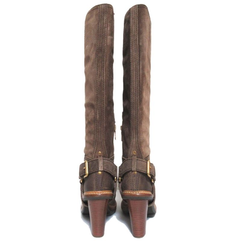 Prada Sport Suede Leather Engineer Boots Long Boots 3w5096 Size 37 Approx