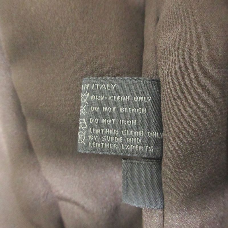 Good Prada Vintage Nylon Belted Padded Coat Double Coat M Khaki Women's Used