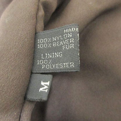 Good Prada Vintage Nylon Belted Padded Coat Double Coat M Khaki Women's Used