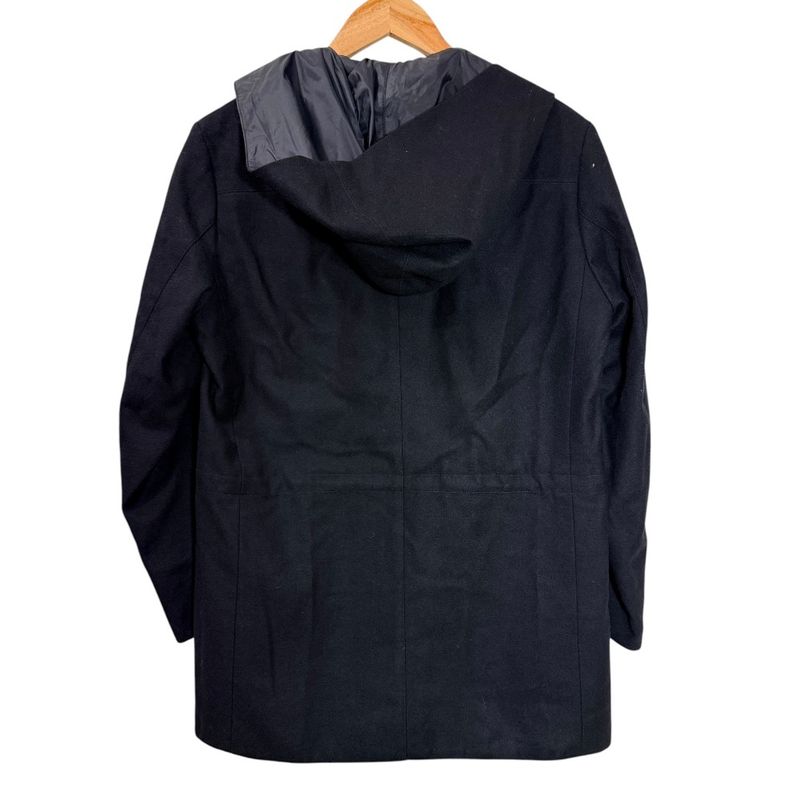 DIOR Homme Dior Homme Wool Nylon Reversible Jacket Hooded Coat 44 Black Mens