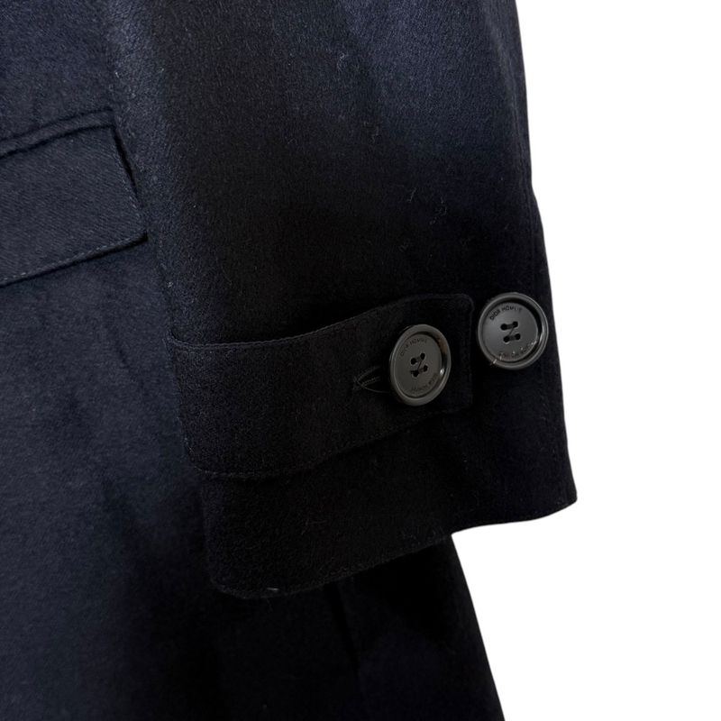 DIOR Homme Dior Homme Wool Nylon Reversible Jacket Hooded Coat 44 Black Mens