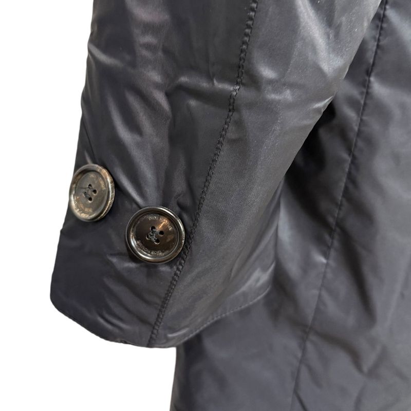 DIOR Homme Dior Homme Wool Nylon Reversible Jacket Hooded Coat 44 Black Mens