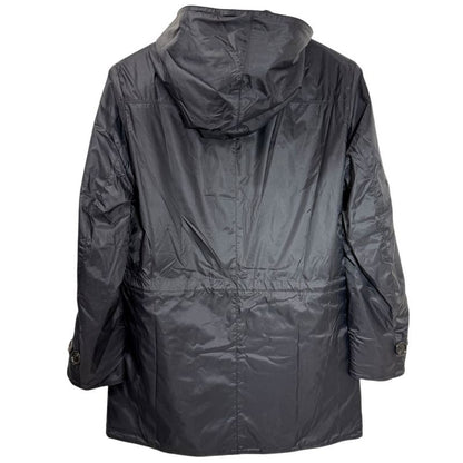DIOR Homme Dior Homme Wool Nylon Reversible Jacket Hooded Coat 44 Black Mens