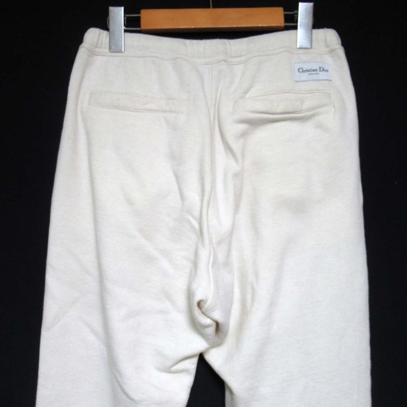 Dior Homme Dior Homme Backed Camel Blend Easy Waist Sweatshirt Jogger Pants S