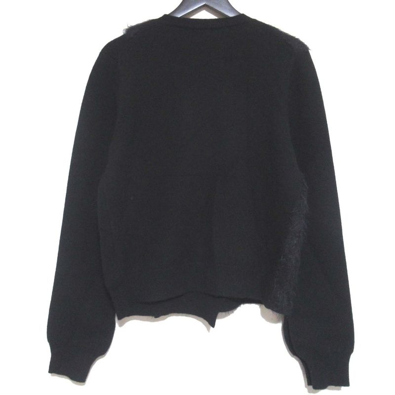 Celine Phoebe Period Silk Cashmere Blend Long Sleeve Crew Neck Moheya Knit
