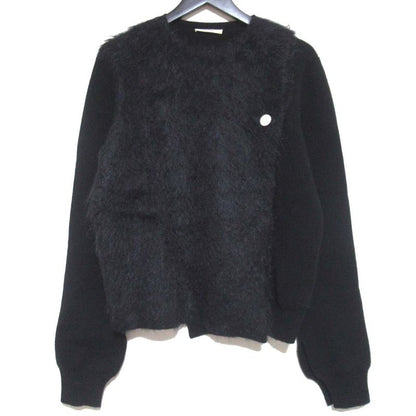 Celine Phoebe Period Silk Cashmere Blend Long Sleeve Crew Neck Moheya Knit
