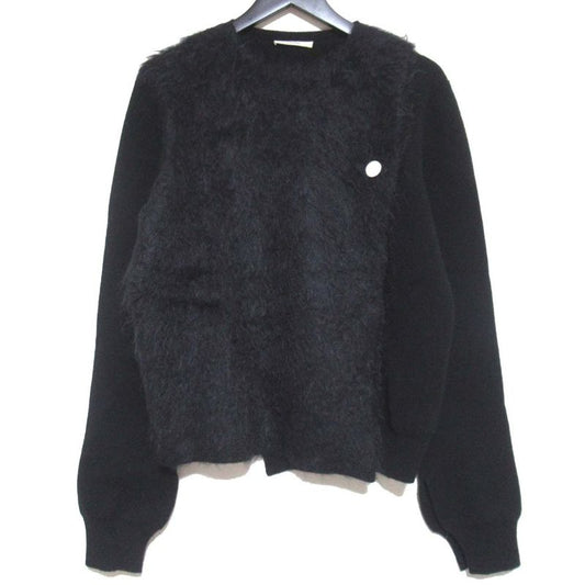 Celine Phoebe Period Silk Cashmere Blend Long Sleeve Crew Neck Moheya Knit