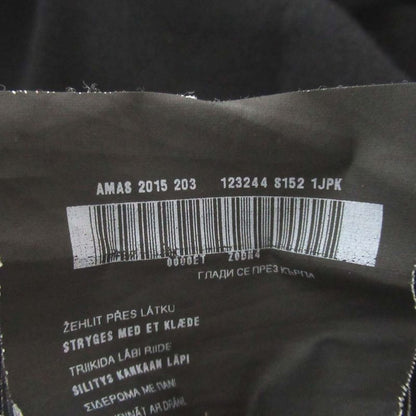 Good Prada Short Sleeve Back Zip Up Cable Knit Mini Dress 36 S Size Black Women