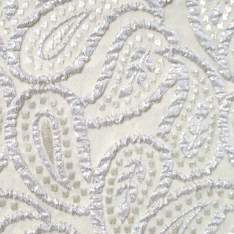 Celine Paisley Pattern Lame Jacquard Jacket + Knee Length Skirt Setup Size 38