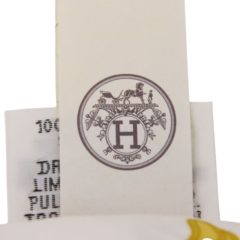 Unused Hermes Twilly Garde Robe Pop Garde Robe Pop Silk Scarf White Pink Ladies