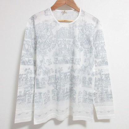 Good Hermes Margiela Period Celestial Bodies and Sun Pattern Long Sleeve
