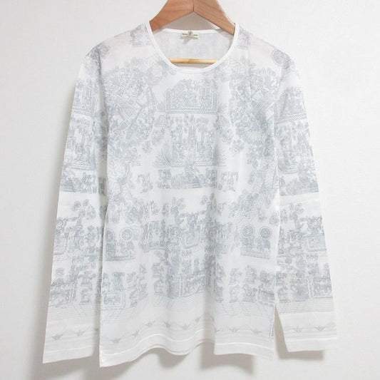 Good Hermes Margiela Period Celestial Bodies and Sun Pattern Long Sleeve