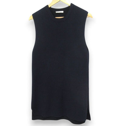 Celine Phoebe Period Sleeveless Knit Dress Size M Navy and Black Women's Used