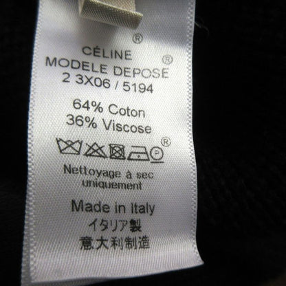 Celine Phoebe Period Sleeveless Knit Dress Size M Navy and Black Women's Used