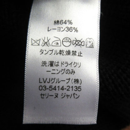 Celine Phoebe Period Sleeveless Knit Dress Size M Navy and Black Women's Used