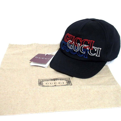 Unused 24aw Gucci Letter Logo Embroidery Baseball Cap Hat 788548 L Size 59cm
