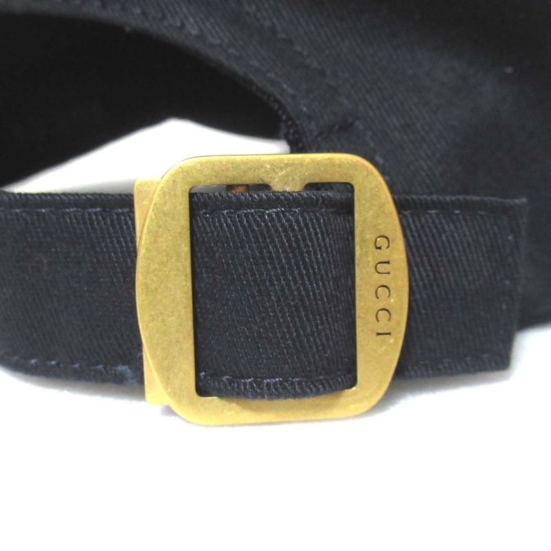 Unused 24aw Gucci Letter Logo Embroidery Baseball Cap Hat 788548 L Size 59cm