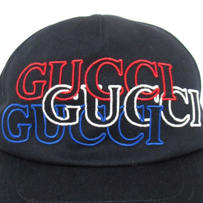 Unused 24aw Gucci Letter Logo Embroidery Baseball Cap Hat 788548 L Size 59cm