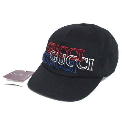 Unused 24aw Gucci Letter Logo Embroidery Baseball Cap Hat 788548 L Size 59cm