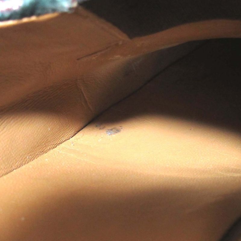 Gucci Velvet GG Pattern Horsebit Heel Step Loafer Babouche 526298 Size 7.5