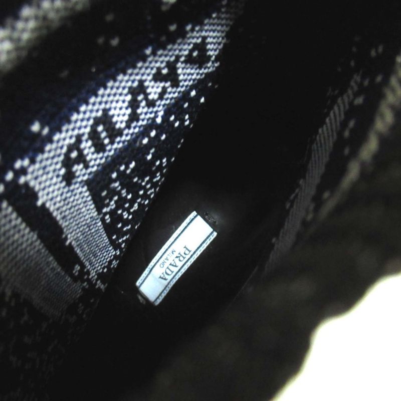 Prada Knit Sock Boots Ankle Boots Short Boots Size 36.5 23.5cm (9.25in) Black X