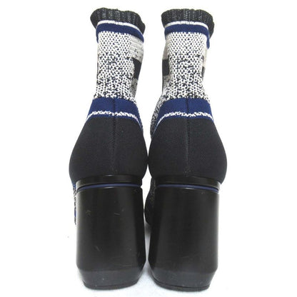 Prada Knit Sock Boots Ankle Boots Short Boots Size 36.5 23.5cm (9.25in) Black X