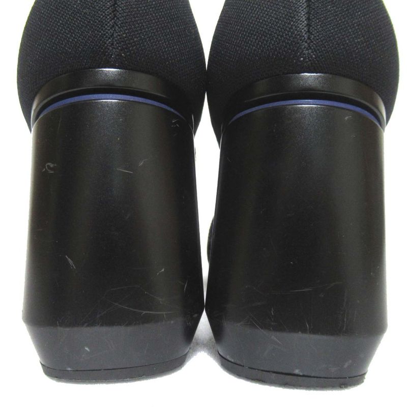 Prada Knit Sock Boots Ankle Boots Short Boots Size 36.5 23.5cm (9.25in) Black X