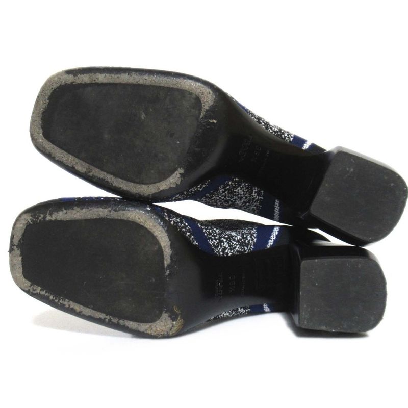 Prada Knit Sock Boots Ankle Boots Short Boots Size 36.5 23.5cm (9.25in) Black X