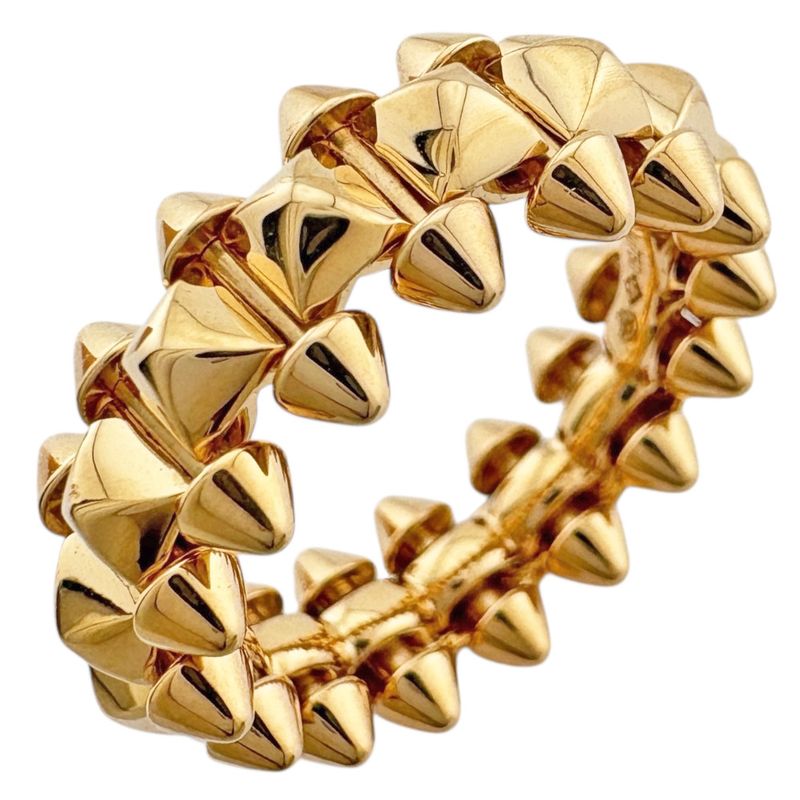 Cartier Crash de Cartier Ring Size 9 18k Gold 18k Yellow Gold Ladies Cartier