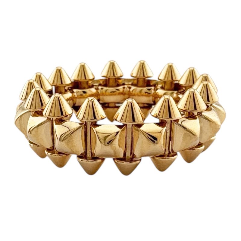 Cartier Crash de Cartier Ring Size 9 18k Gold 18k Yellow Gold Ladies Cartier