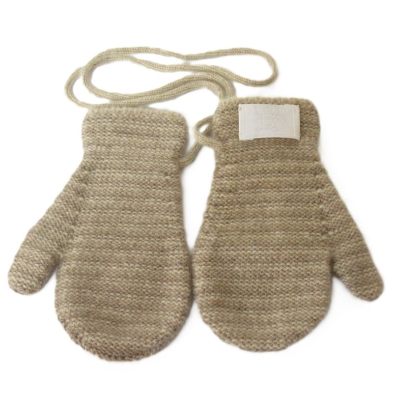 Unused Hermes 100% Cashmere Baby Children's Scarf Gloves Mittens Hat Knit Hat