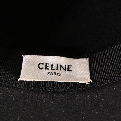 Celine Model 2023 Maria Capeline Felt Hat Maria Capeline Hat 2auc1149h Black