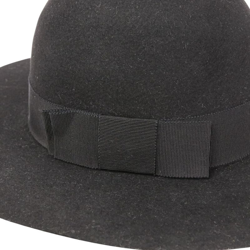 Celine Model 2023 Maria Capeline Felt Hat Maria Capeline Hat 2auc1149h Black