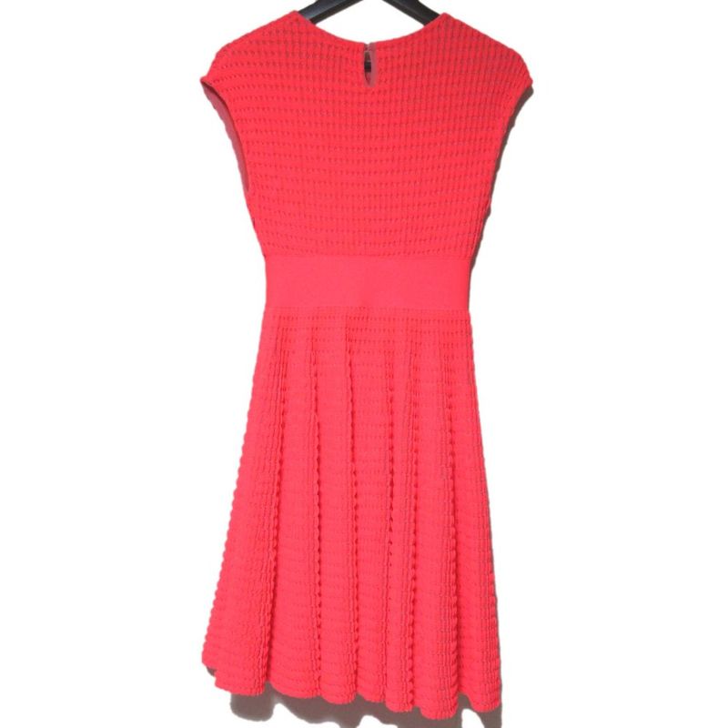 Christian DIOR Raf Simons Period Knee Length French Sleeve Knit Dress I40