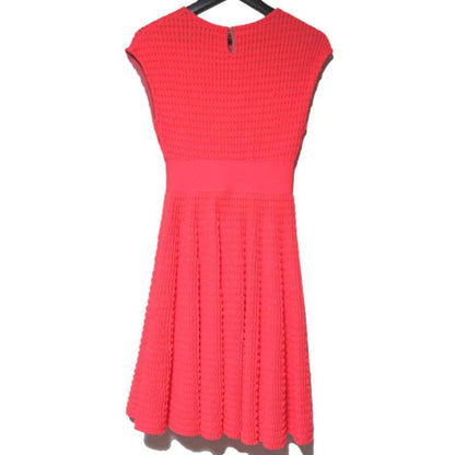 Christian DIOR Raf Simons Period Knee Length French Sleeve Knit Dress I40